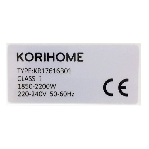 Ấm siêu tốc Korihome 1.7 lít KR17616B01