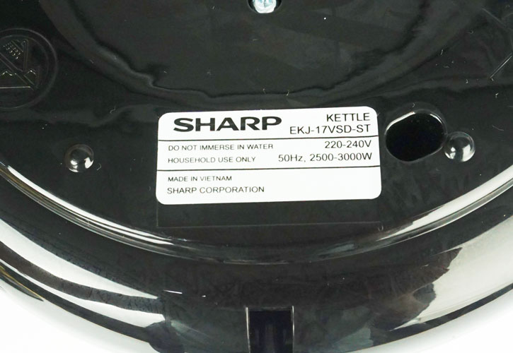 Ấm siêu tốc Sharp 1,7 lít EKJ-17VSD(ST)
