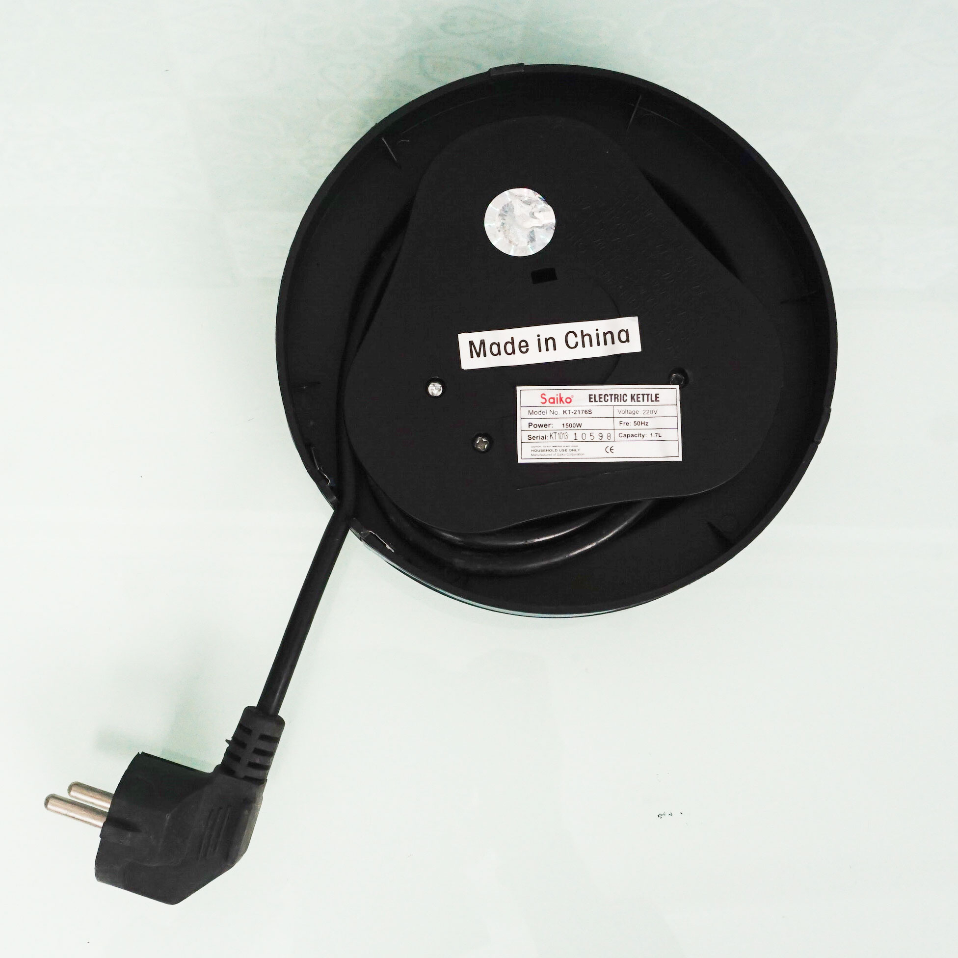Ấm siêu tốc Saiko 1.7 lít KT-2176S