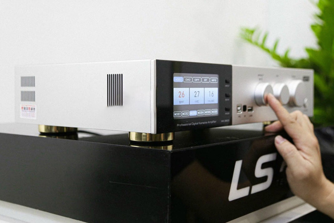 Amply Karaoke tích hợp Micro LS Pro MK 2600