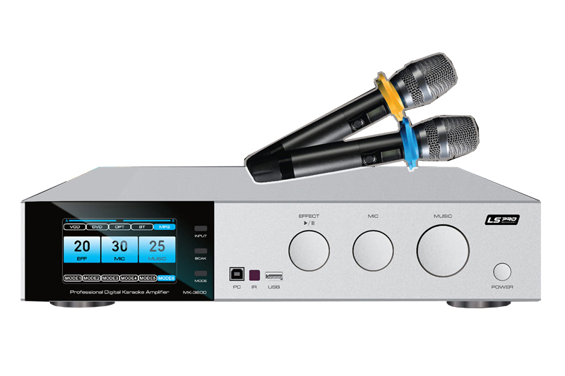 Amply Karaoke tích hợp Micro LS Pro MK 2600