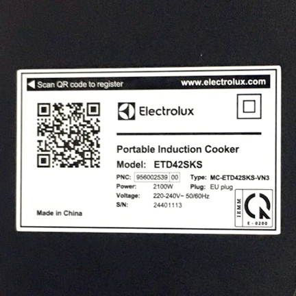 Bếp từ đơn Electrolux ETD42SKS