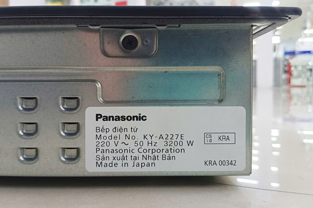 Bếp điện từ đôi âm Panasonic KY-A227EKRA