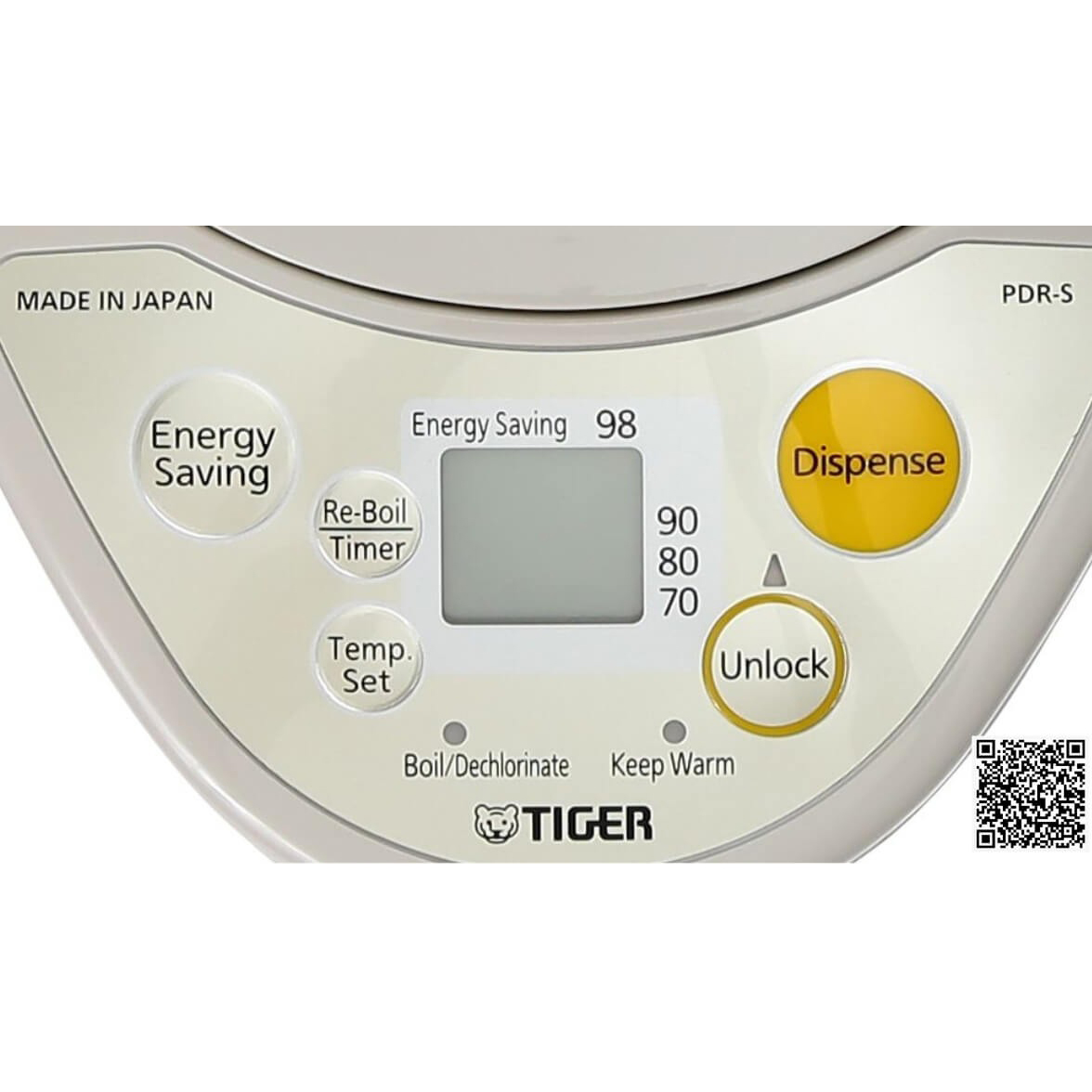 Bình thủy điện Tiger 4 lít PDR–S40W