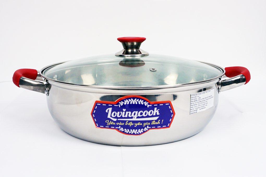 Nồi lẩu Inox Lovingcook 26cm 1D - LC8601
