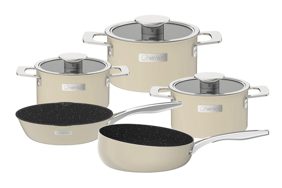 Bộ nồi chảo Inox Elmich EL-8239