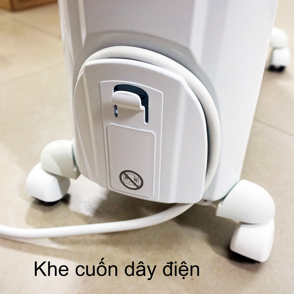 Máy sưởi dầu 10 thanh Delonghi TRD41025