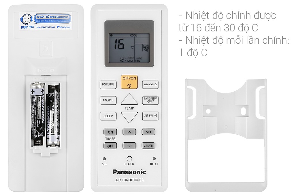 Điều hòa Panasonic 1 chiều 18.000BTU CU/CS-N18ZKH-8