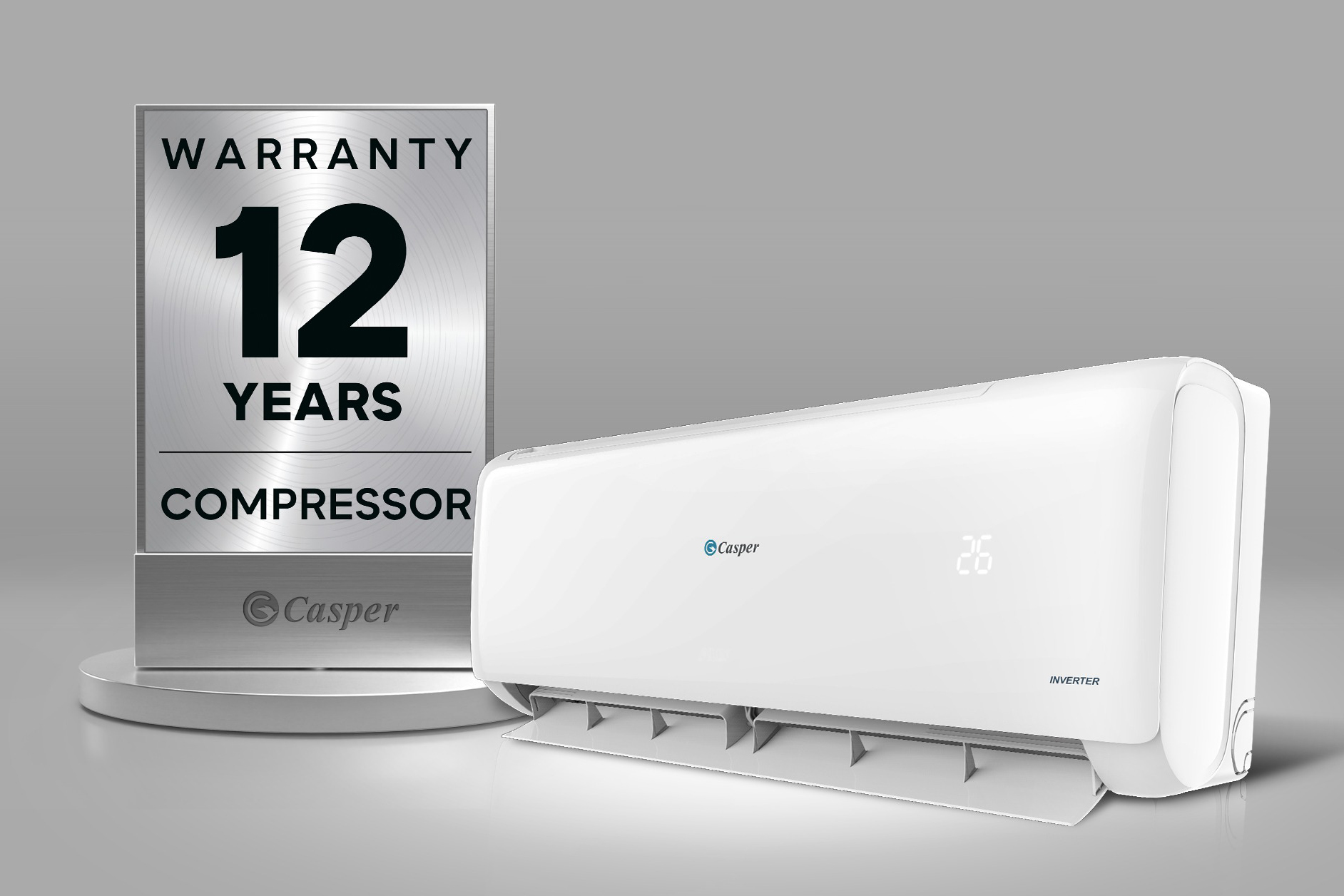 Điều hòa Casper Inverter 1 chiều 9000BTU TC-09IS36