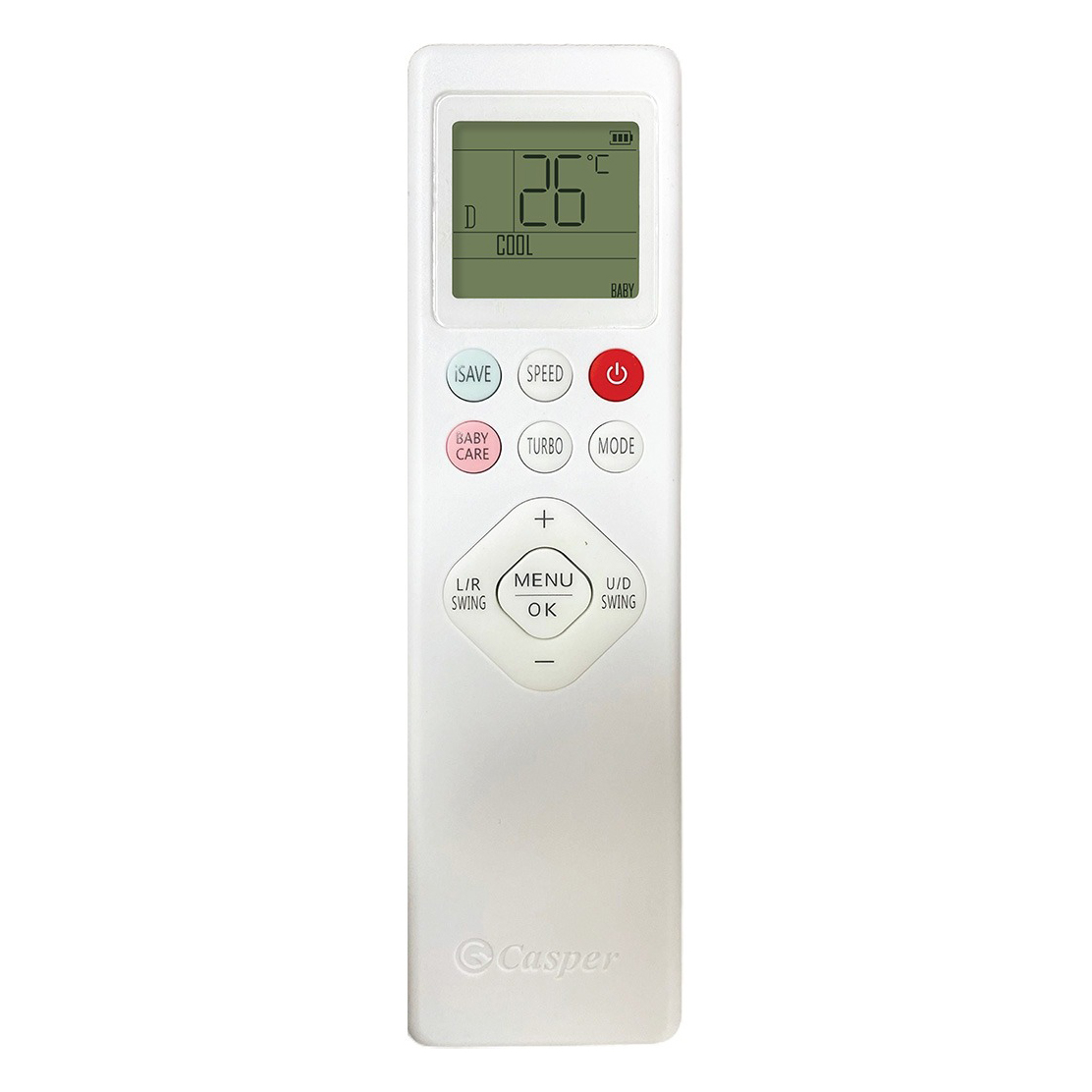 Điều hòa Casper 12.000btu 1 chiều inverter QC-12IS36