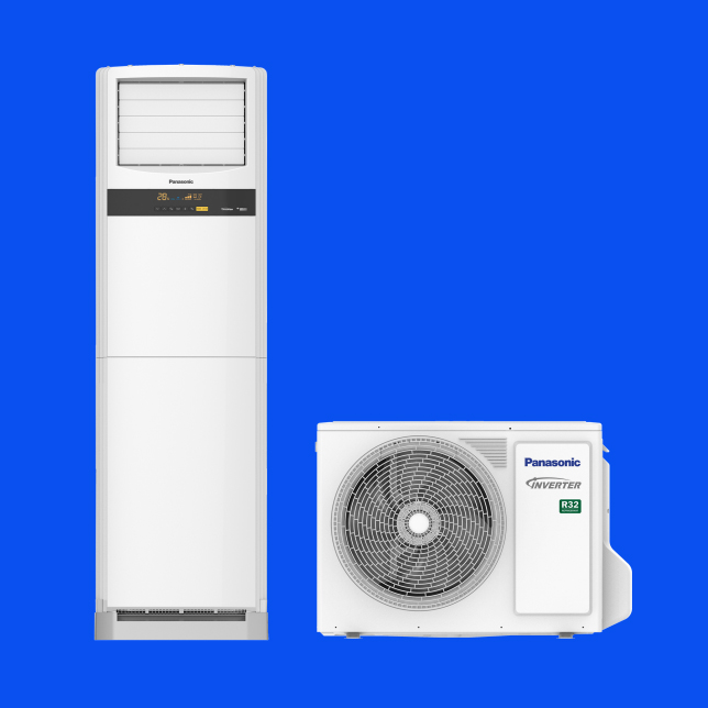 Điều hòa tủ đứng Panasonic 1 chiều Inverter 20.500BTU S-21PB3H5/U-21PRB1H5