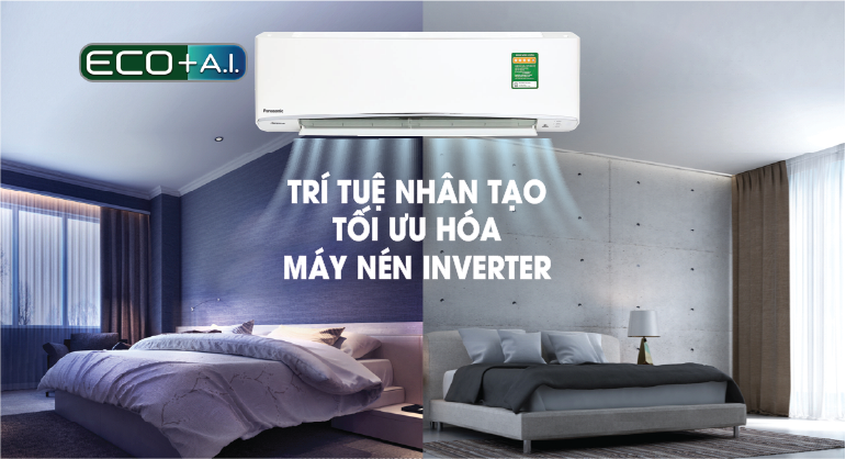 Công nghệ EcoAI trên điều hòa Panasonic Z12VKH