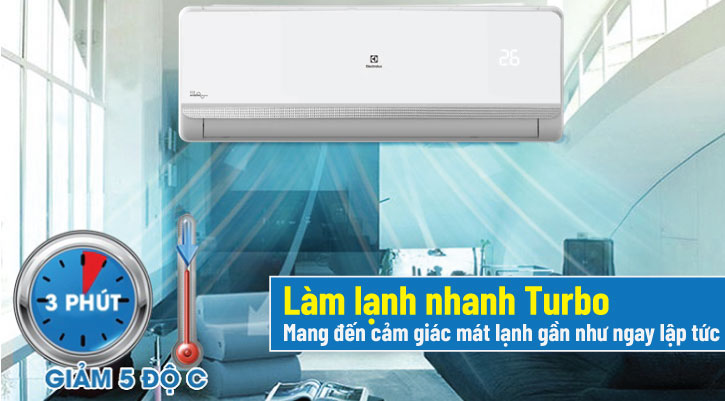 L&agrave;m lạnh nhanh tức th&igrave; Turbo