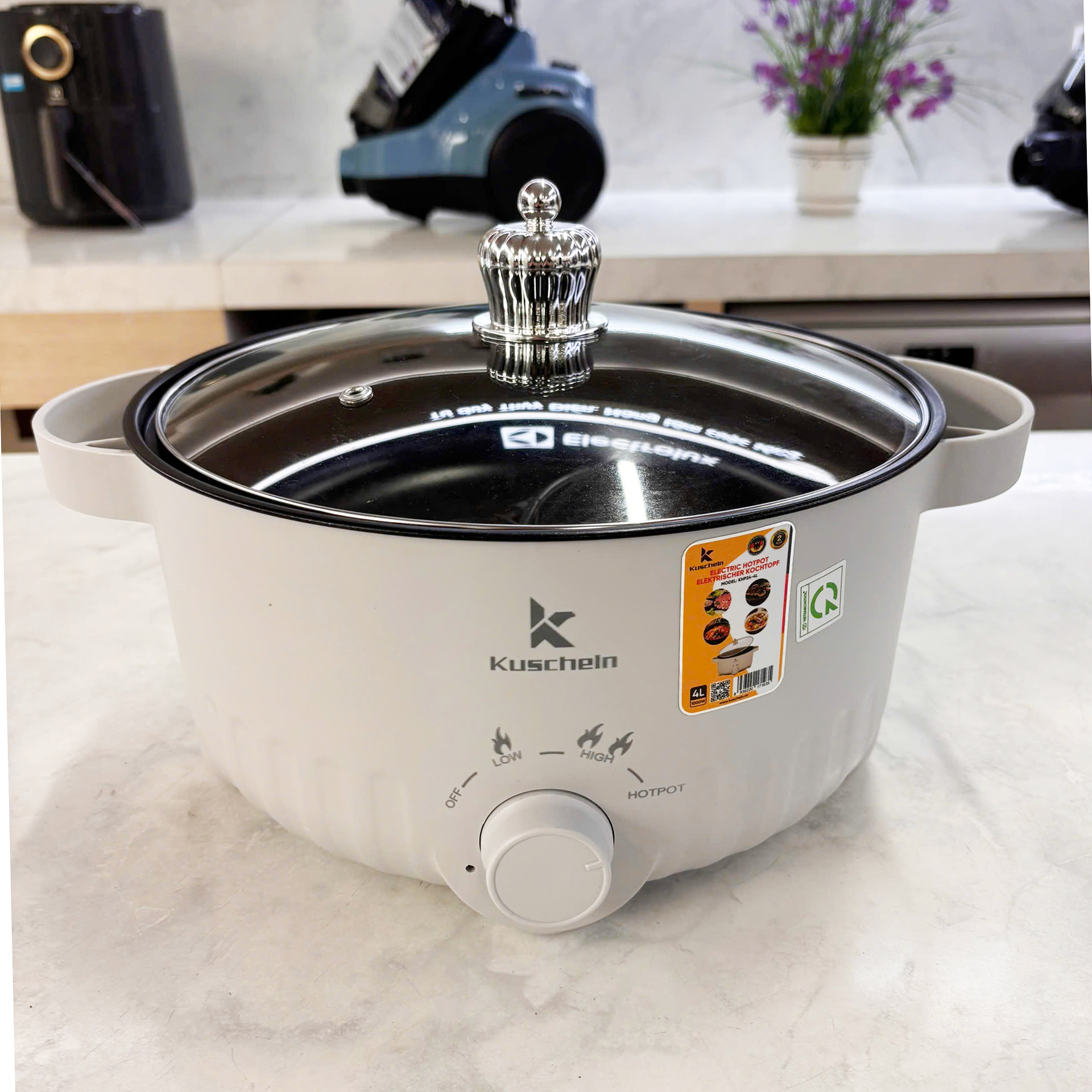 Lẩu điện đa năng Kuscheln 4 lít KHP24