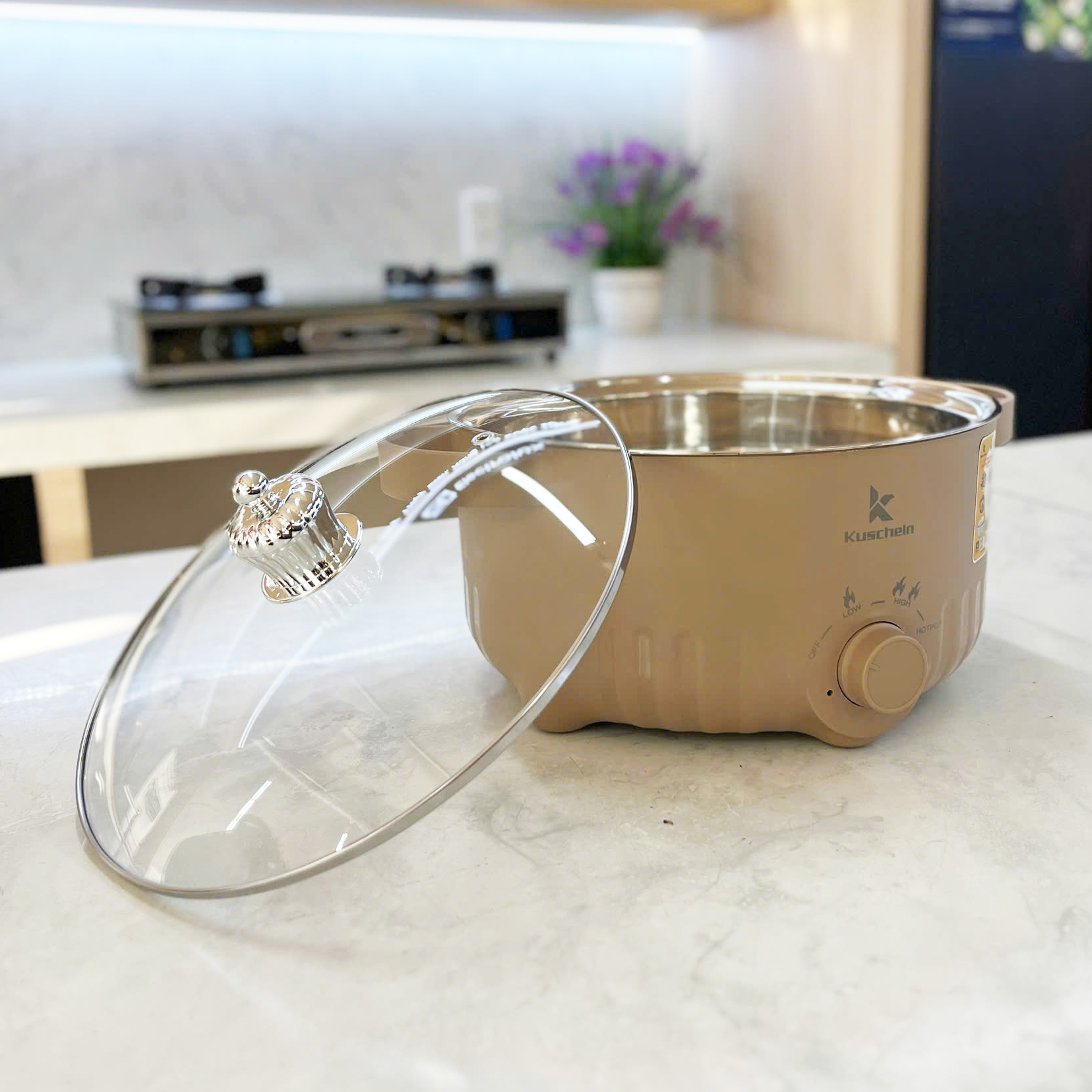 Lẩu điện đa năng Kuscheln 4 lít KHP4L