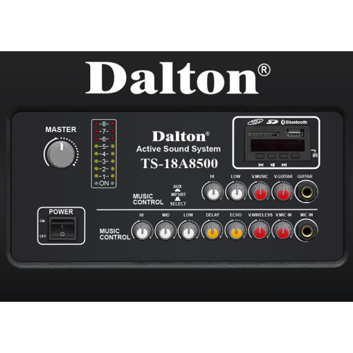 Loa kéo điện Karaoke Dalton 3000W TS-18A8000