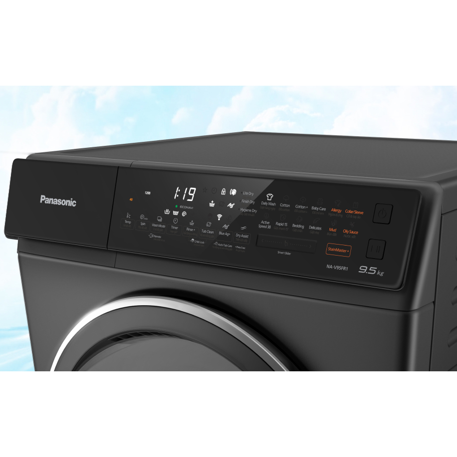 Máy giặt tích hợp sấy Panasonic 9/2kg NA-V90FR1BVT