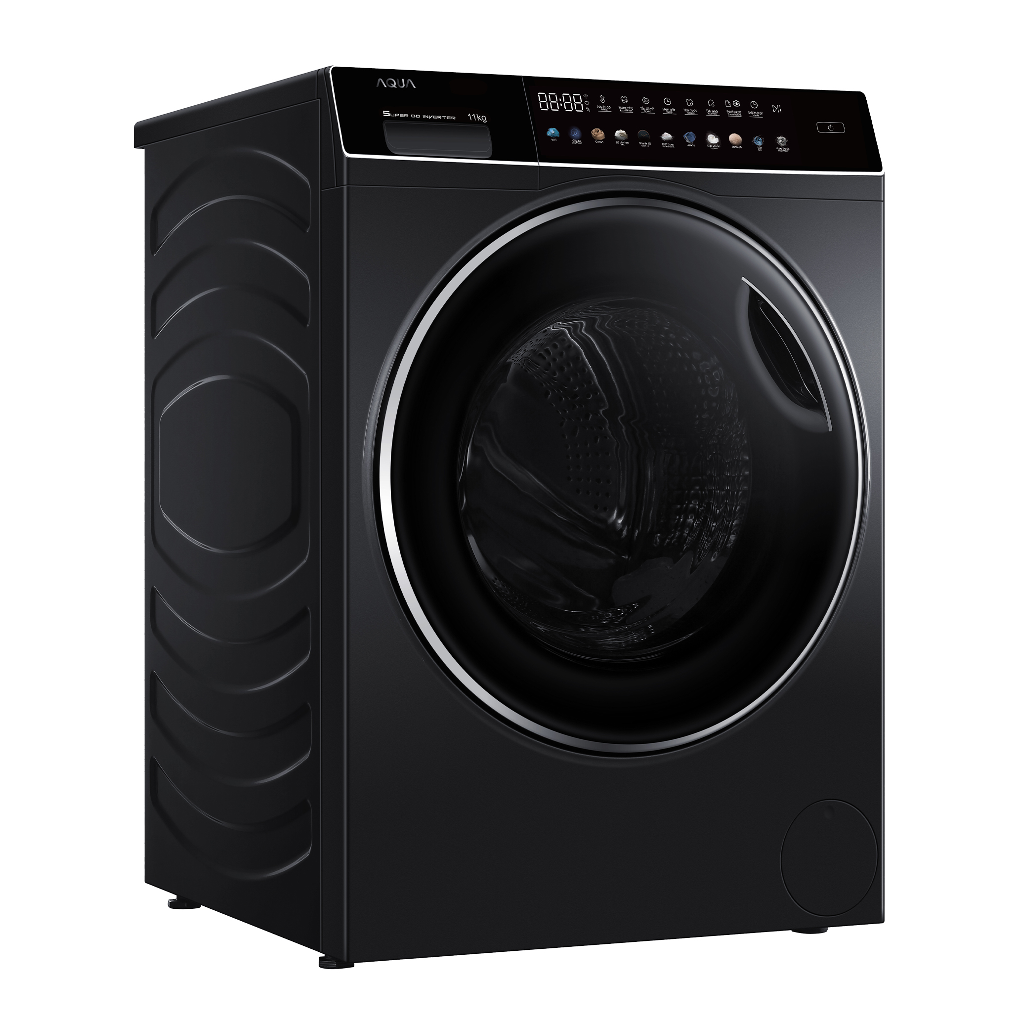 Máy giặt Aqua 10kg Inverter AQD-DDW1000J.BK