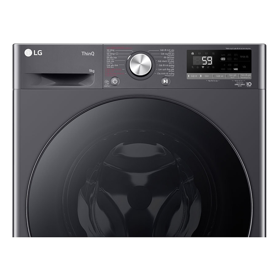 Máy giặt LG 9kg AIDD Inverter FV1409S4M