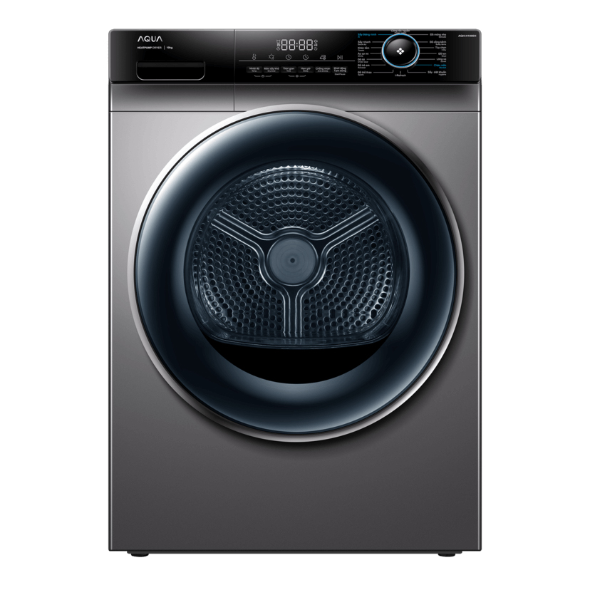 Máy sấy bơm nhiệt Aqua 10kg AQH-H1000H.PS