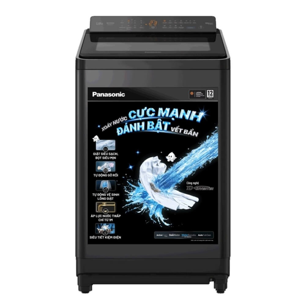 Máy giặt cửa trên Panasonic TD Inverter 10.5kg NA-FD105X3BV