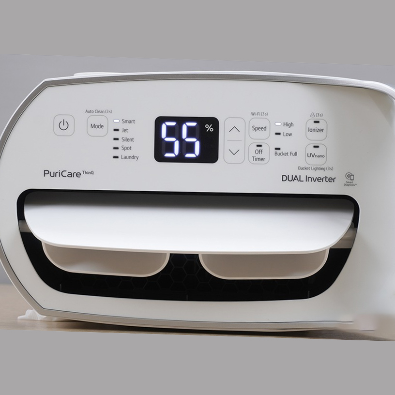 Máy hút ẩm LG Dual Inverter 16 lít MD16GQSE0 - Dưới 69m2
