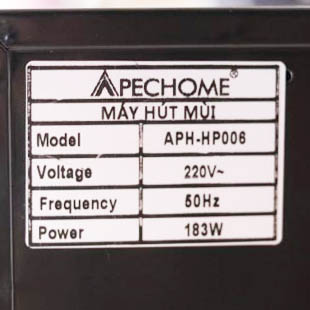 Máy hút mùi Apechome APH-HP006