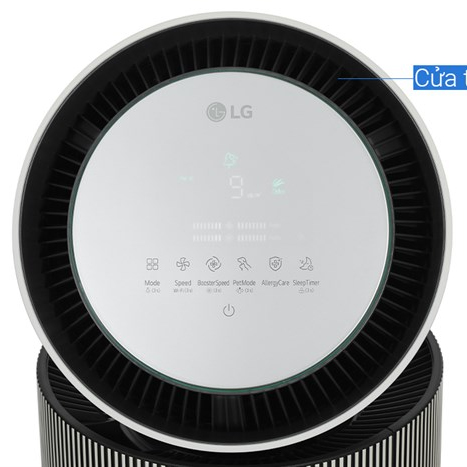 Lọc không khí LG PuriCare 360 Alpha Double AS65GDBY0 - Phòng 61.2m2