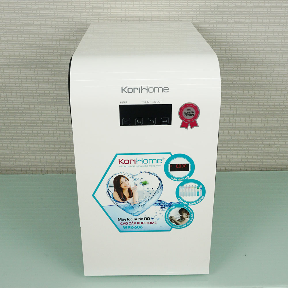 Máy lọc nước Korihome WPK-606 8 lõi lọc