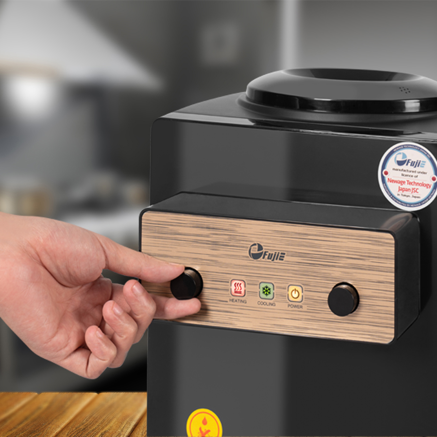 Cây nước nóng lạnh để bàn mini Fujie WD01E