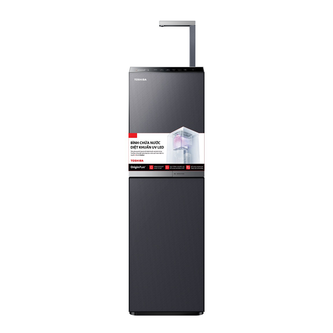 Máy lọc nước nón lạnh nguội RO Toshiba TWP-W2396SVN(M) 10 lõi