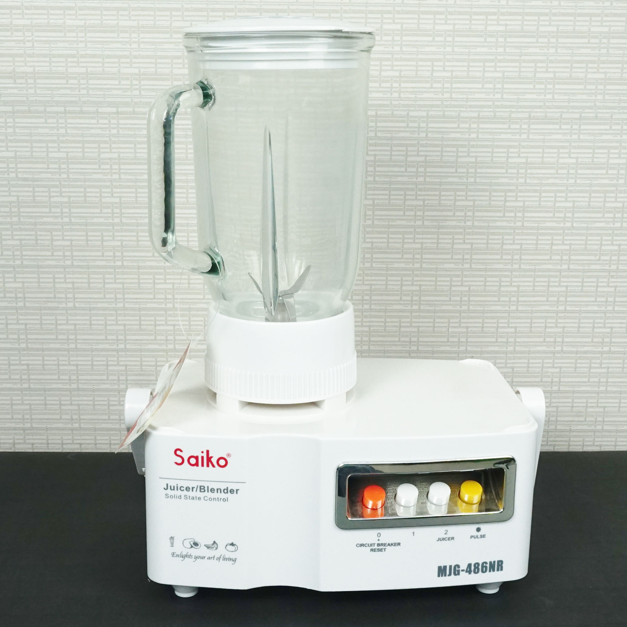 Máy xay sinh tố, máy ép đa năng Saiko MJG-486NR