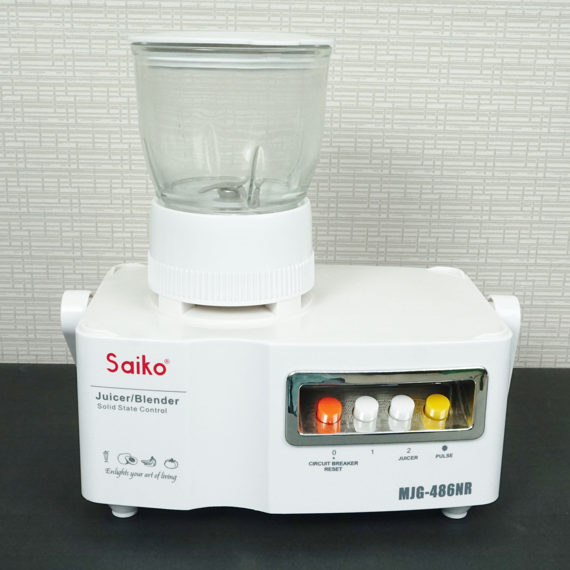 Máy xay sinh tố, máy ép đa năng Saiko MJG-486NR