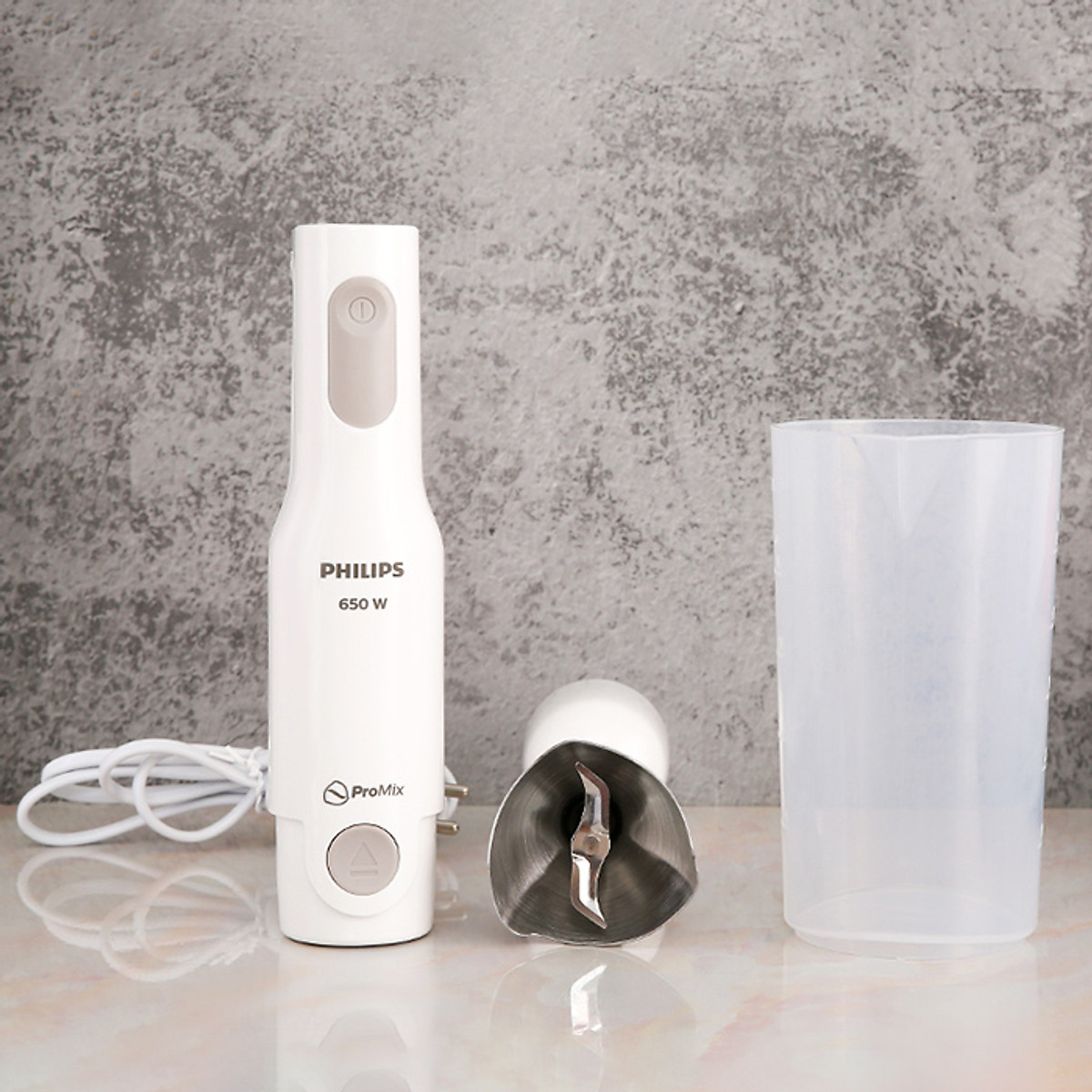 Máy xay sinh tố cầm tay Philips HR2537 công suất 650W