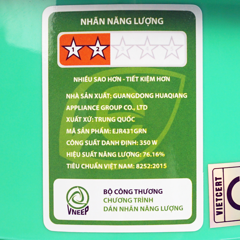 Nồi cơm điện Lock&Lock 1 lít EJR431GRN