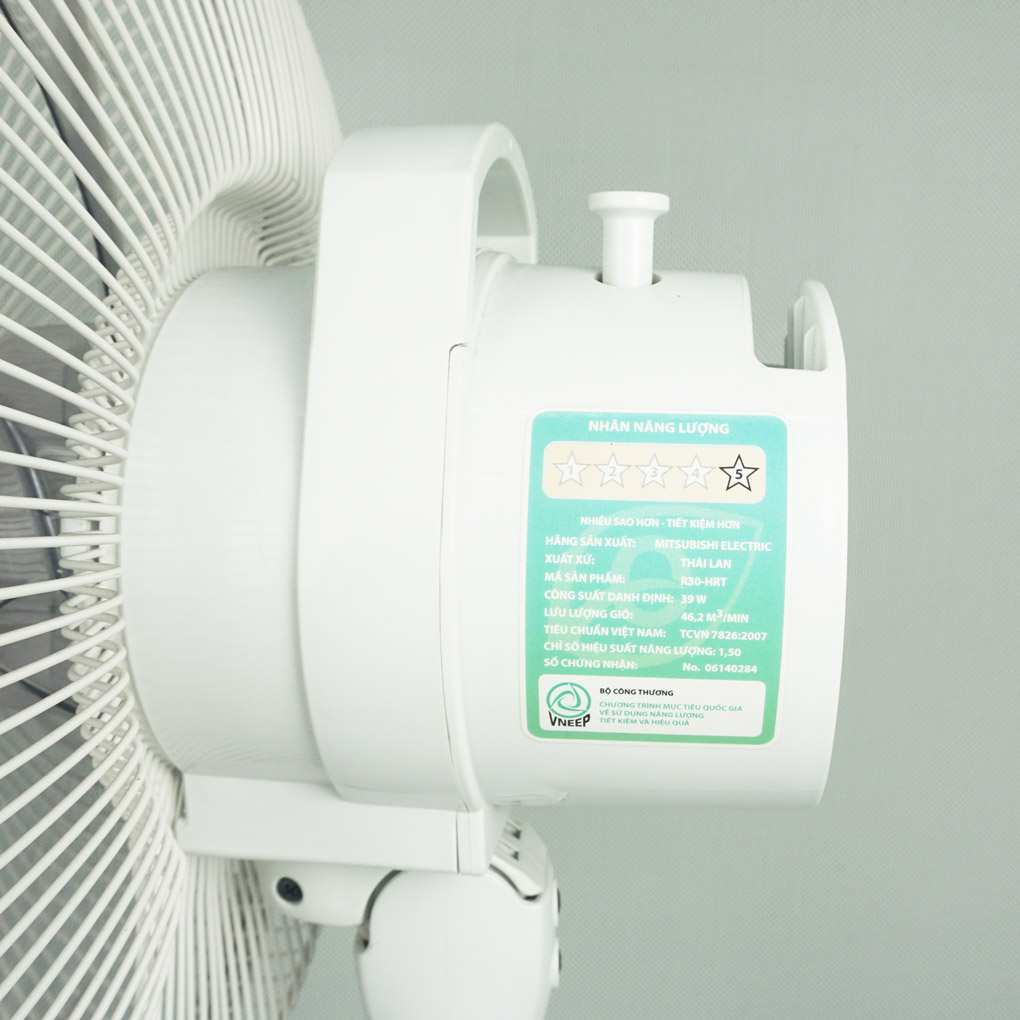 Quạt lửng Mitsubishi R30HRT - có khiển