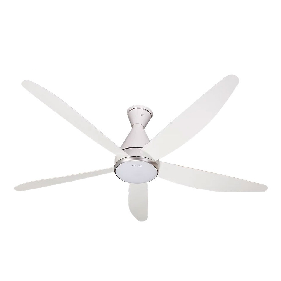 Quạt trần Panasonic 5 cánh F-60GFN, có khiển, có đèn LED