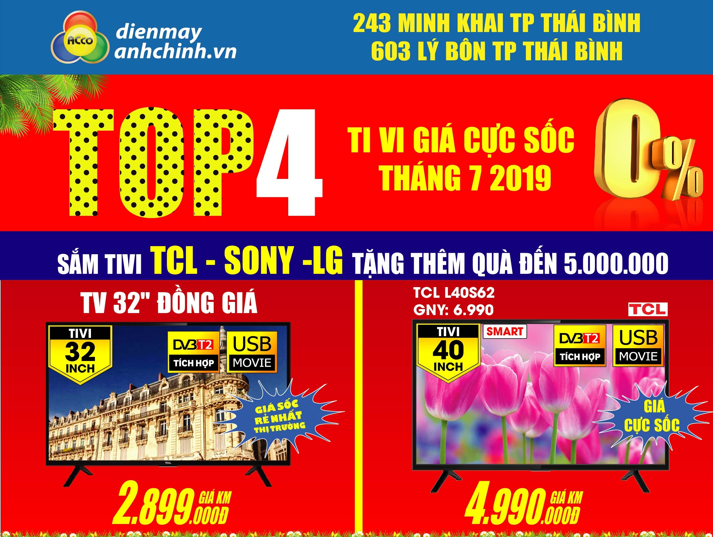 Sắm TCL Tivi Siêu Sang, Trúng Xe Sang mùa Tết 2019