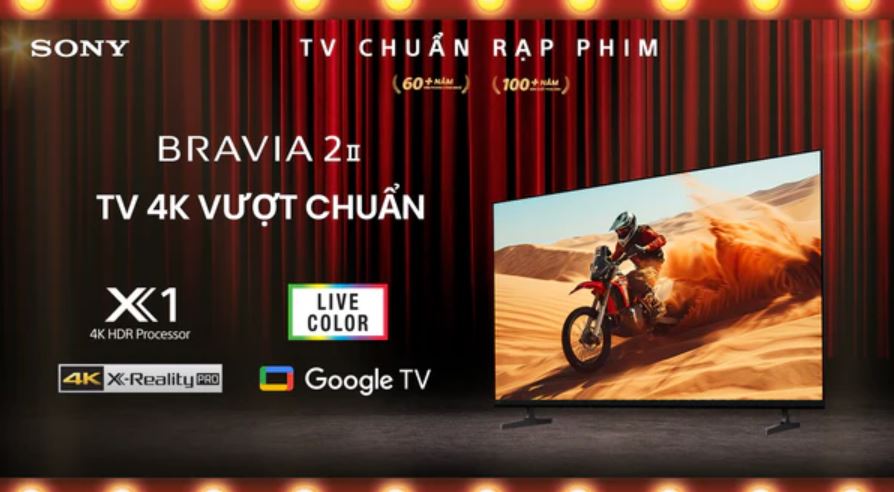 TV Sony BRAVIA 5 2025: MiniLED Cao Cấp Với Công Nghệ AI Đột Phá