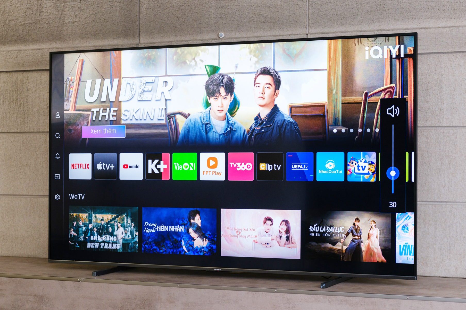 Tivi Hisense Qled 4K AI 100 inch 100Q7N