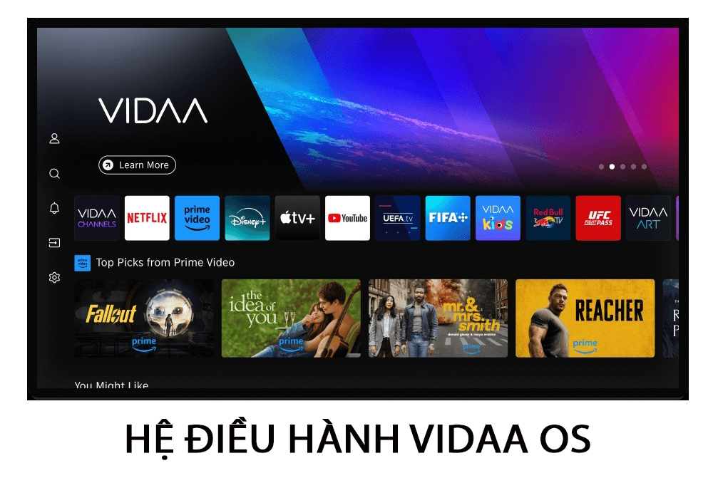 Tivi QLED Toshiba AI 4K 75 inch 75M450RP
