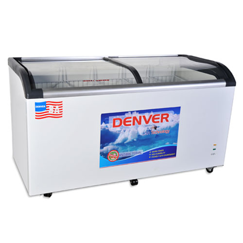 Tủ bảo quản Denver kính cong AS-880K 1 ngăn đông