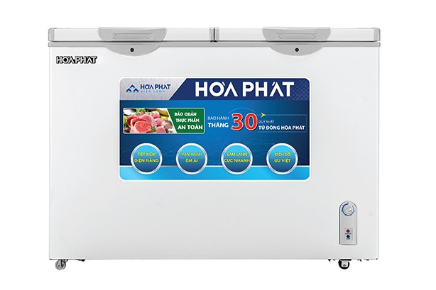 Tủ đông 245 lít Hòa Phát HCF-606S2Đ2 - 2 ngăn 2 cánh