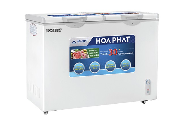 Tủ đông 245 lít Hòa Phát HCF-606S2Đ2 - 2 ngăn 2 cánh