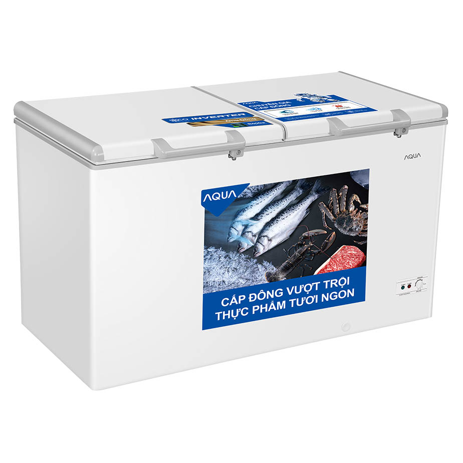 Tủ bảo quản Aqua inverter 425 lít AQF-C5701E, 1 ngăn đông, dàn đồng