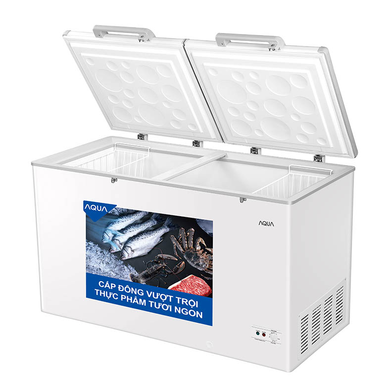 Tủ bảo quản Aqua inverter 425 lít AQF-C5701E, 1 ngăn đông, dàn đồng