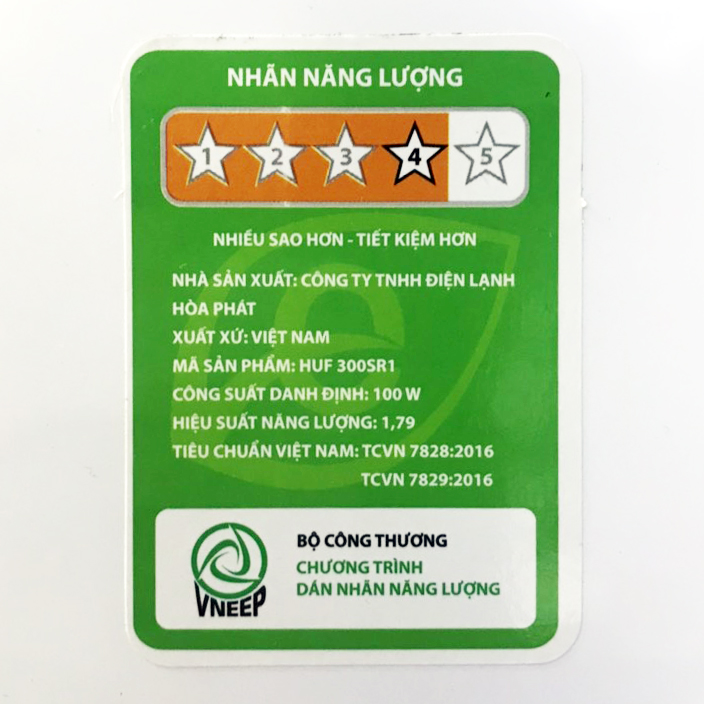 Tủ đông Hòa Phát dạng đứng HUF-300SR1