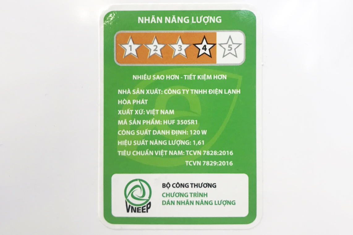 Tủ đông Hòa Phát dạng đứng HUF-350SR1