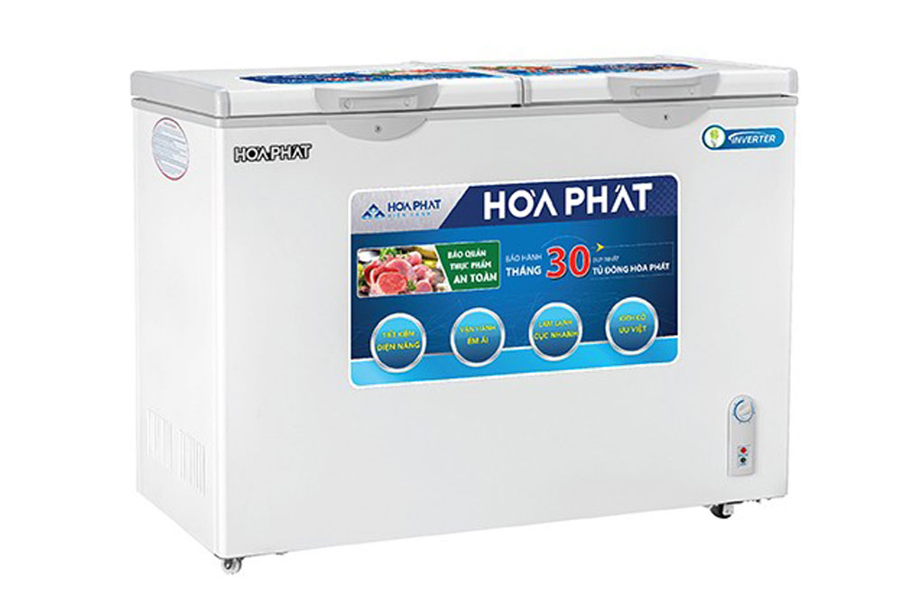 Tủ đông Hòa Phát 205L HCFI-506S2Đ2 - 2 ngăn