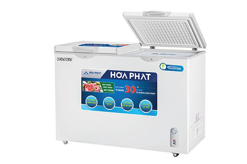 Tủ đông Hòa Phát 205L HCFI-506S2Đ2 - 2 ngăn